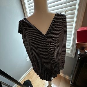 Pinstripe Blouse